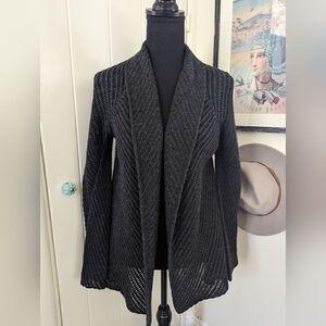 Eileen Fisher Merino Wool Sweater M Lagenlook Quiet Luxury Granny Chic Cozy